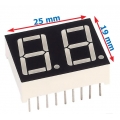 LED 7 Segment 0.56" 2 Digit Common Anode สีแดง 